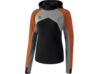 ERIMA Fußball - Teamsport Textil - Sweatshirts Premium One 2.0 Kapuzensweat Damen Hell Schwarz