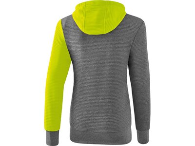 ERIMA Fußball - Teamsport Textil - Sweatshirts 5-C Kapuzensweat Damen Grau