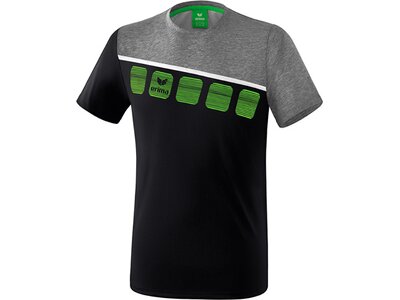 ERIMA T-Shirt 5-C Schwarz