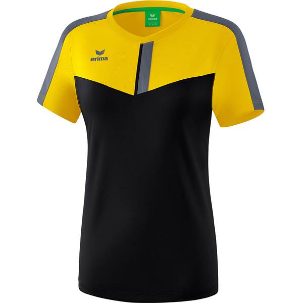 ERIMA Fußball Teamsport Textil T Shirts Squad T Shirt Damen › Gelb  - Onlineshop Intersport