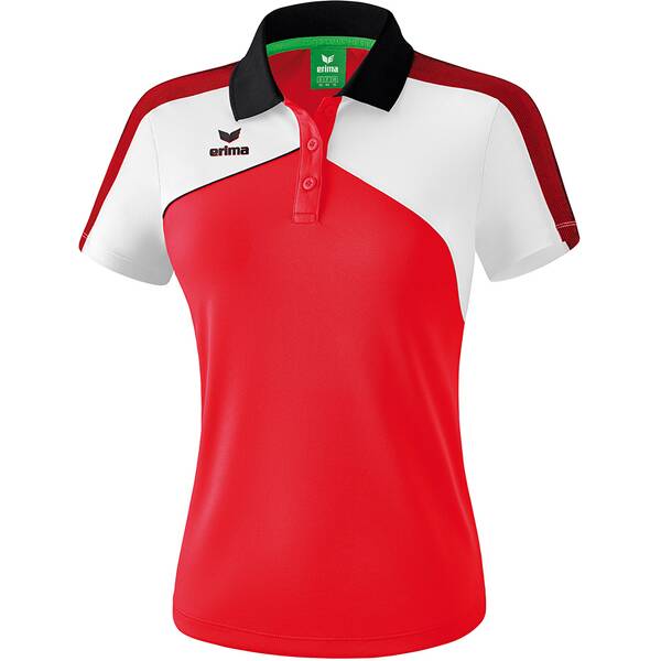 ERIMA Fußball Teamsport Textil Poloshirts Premium One 2.0 Poloshirt Damen Hell › Rot  - Onlineshop Intersport