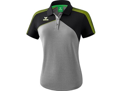 ERIMA Fußball - Teamsport Textil - Poloshirts Premium One 2.0 Poloshirt Damen Hell Grau