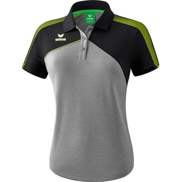 ERIMA Fußball Teamsport Textil Poloshirts Premium One 2.0 Poloshirt Damen Hell › Grau  - Onlineshop Intersport