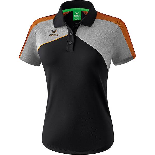 ERIMA Fußball Teamsport Textil Poloshirts Premium One 2.0 Poloshirt Damen Hell › Schwarz  - Onlineshop Intersport