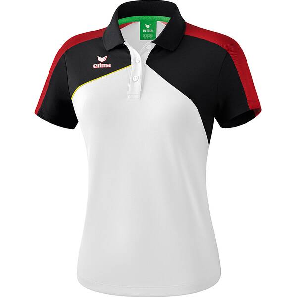 ERIMA Fußball Teamsport Textil Poloshirts Premium One 2.0 Poloshirt Damen Hell › Weiß  - Onlineshop Intersport