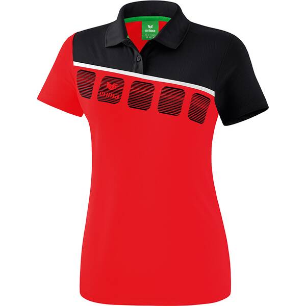 ERIMA Fußball Teamsport Textil Poloshirts 5 C Poloshirt Damen › Rot  - Onlineshop Intersport