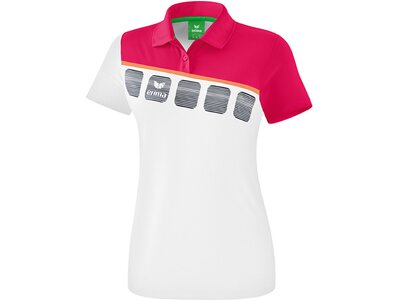 ERIMA Fußball - Teamsport Textil - Poloshirts 5-C Poloshirt Damen Weiß