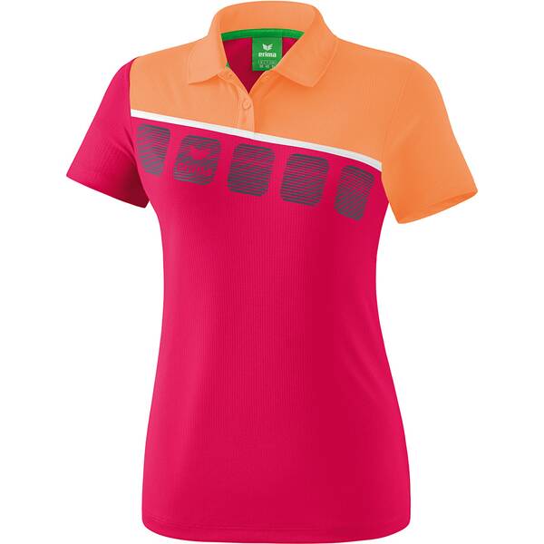 ERIMA Fußball Teamsport Textil Poloshirts 5 C Poloshirt Damen › Pink  - Onlineshop Intersport