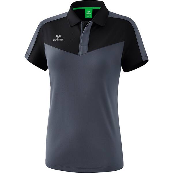 ERIMA Fußball Teamsport Textil Poloshirts Squad Poloshirt Damen › Schwarz  - Onlineshop Intersport