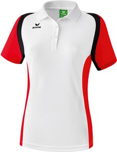 Erima Damen Masters Polo Weiß Polo-Shirt 