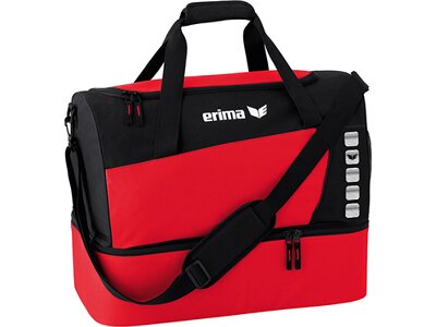 ERIMA Sporttasche mit Bodenfach Rot