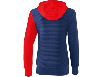 ERIMA Fußball - Teamsport Textil - Jacken 5-C Trainingsjacke mit Kapuze Damen Blau