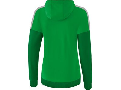 ERIMA Fußball - Teamsport Textil - Jacken Squad Kapuzen-Trainingsjacke Damen Grün