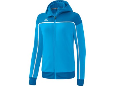 ERIMA Damen Kapuzensweat CHANGE training jacket with hood Blau
