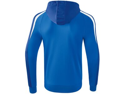 ERIMA Kinder Liga 2.0 Trainingsjacke mit Kapuze Blau