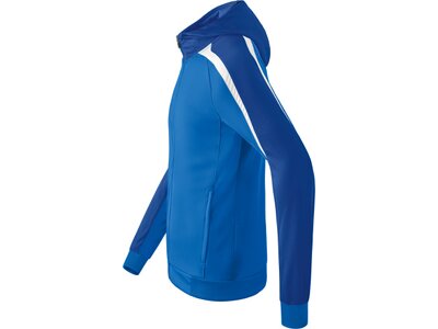 ERIMA Kinder Liga 2.0 Trainingsjacke mit Kapuze Blau