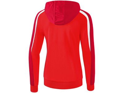 ERIMA Damen Liga 2.0 Trainingsjacke mit Kapuze Rot
