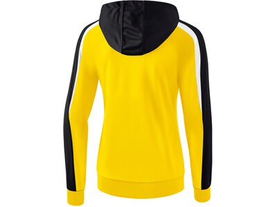 ERIMA Damen Liga 2.0 Trainingsjacke mit Kapuze Gelb