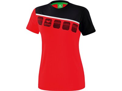ERIMA Fußball - Teamsport Textil - T-Shirts 5-C T-Shirt Damen Rot