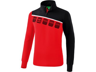 ERIMA Fußball - Teamsport Textil - Sweatshirts 5-C Trainingstop Kids Rot