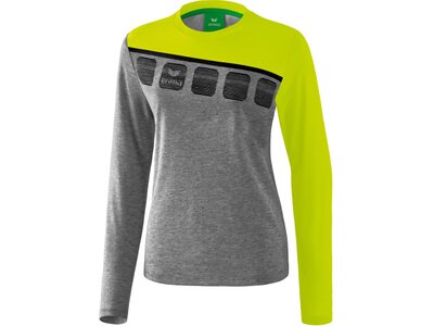 ERIMA Fußball - Teamsport Textil - Sweatshirts 5-C Longsleeve Damen Grau