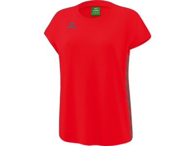 ERIMA Damen Essential Team T-Shirt Rot