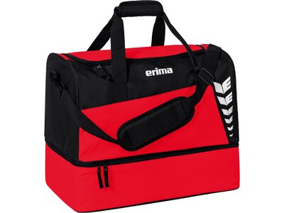 ERIMA Tasche SIX WINGS sportsbag with bottom cas Rot