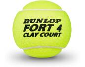Vorschau: DUNLOP Tennisball "FORT CLAY COURT" 4er