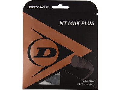 DUNLOP Tennissaite "NT MAX PLUS" 1.25mm 12m Set Schwarz