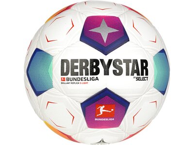 DERBYSTAR Ball Bundesliga Brillant Replica S-Light v23 Grau