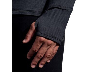 BROOKS Herren Sweatshirt Notch Thermal Hoodie 2.0 Schwarz
