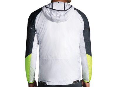BROOKS Herren Laufjacket Run Visible Convertible Jacket Weiß