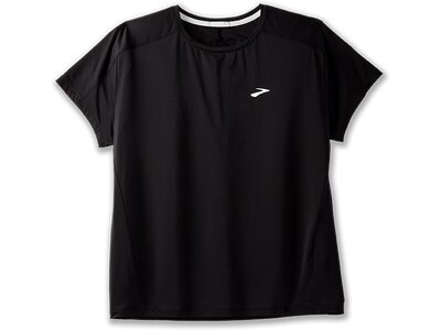 BROOKS Damen T-Shirt Sprint Free Short Sleeve 2.0 Schwarz