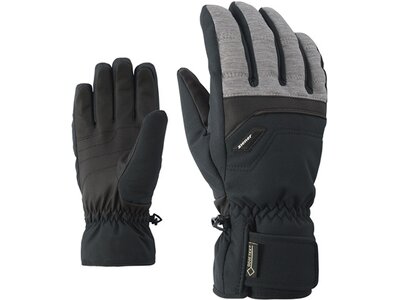 ZIENER Herren Handschuhe GLYN GTX + Gore plus warm glove ski Grau