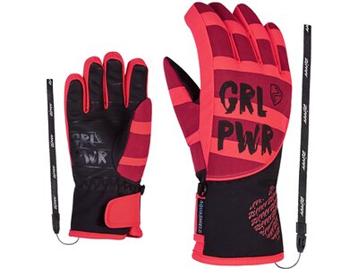 ZIENER Kinder Handschuhe LIWA AS(R) PR GIRLS glove junior Rot
