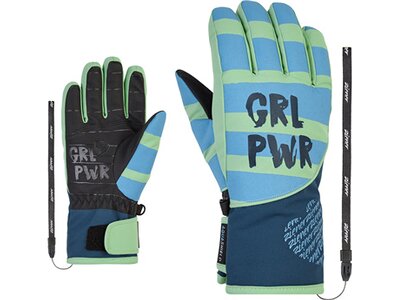 ZIENER Kinder Handschuhe LIWA AS(R) PR GIRLS glove junior Grau