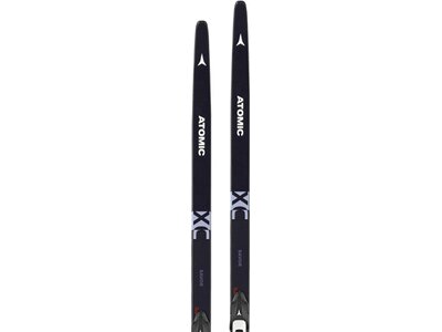 ATOMIC Langlauf Ski SAVOR XC SKINTEC med + SP Black/Grey/Red Silber