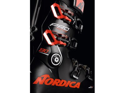 Nordica Herren Skischuh PRO MACHINE 130 (GW) Schwarz