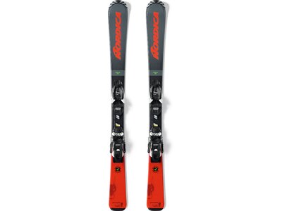 Nordica Kinder Ski TEAM J R(110-150)+J7.0 FDT Grau
