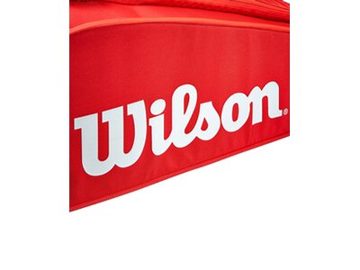 WILSON Tasche SUPER TOUR 9 PK Red Rot