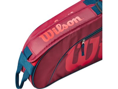 WILSON Tasche JUNIOR 3 PACK Red/Infrared Rot