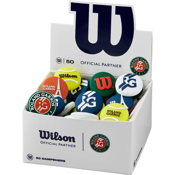 WILSON Tennisschläger RG DAMPENERS BOX 2022 Blue/Orange/Green. ZV8902