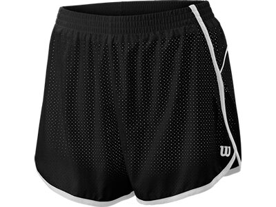 WILSON Damen Shorts COMPETITION WVN 3.5 SHORT W Bk/Wh Schwarz