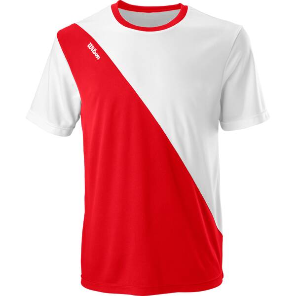 WILSON Herren Shirt TEAM II CREW Team Red