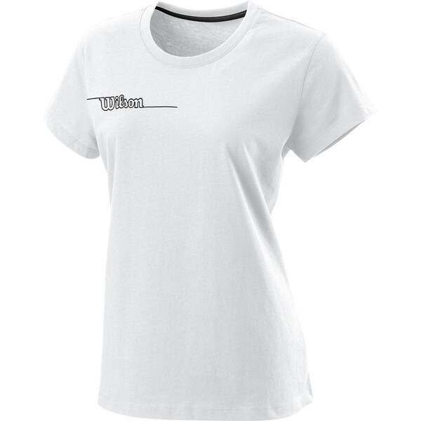 WILSON Damen Shirt TEAM II TECH TEE W Wh › Pink  - Onlineshop Intersport