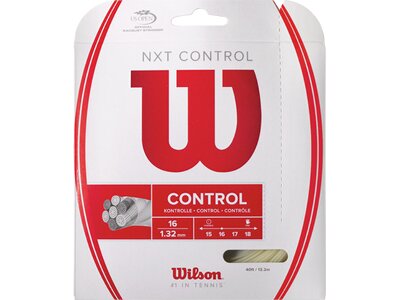 WILSON Tennissaiten Nxt Control Grau