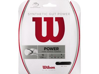 WILSON SYNTHETIC GUT POWER 16 BK Pink