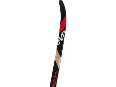 ROSSIGNOL Langlauf Ski EVO XC 55 R-SKIN/CONTROL SI Schwarz