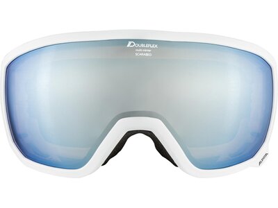 ALPINA Skibrille/Snowboardbrille "Scarabeo MM" Silber