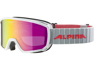 ALPINA Damen Skibrille/Snowboardbrille "Scarabeo S MM" Braun
